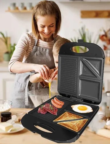 SANDWICHERA MULTIFUCIONAL 3 EN 1 RAF R.2583