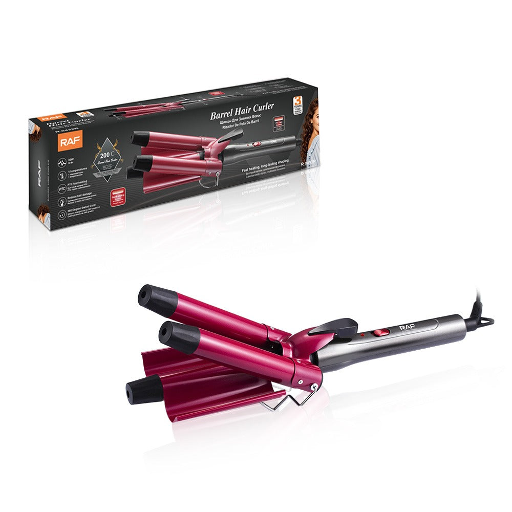 RAF RIZADOR DE PELO R.0432 – ¡ONDAS PERFECTAS CON MENOS DAÑO Y MÁS ESTILO!