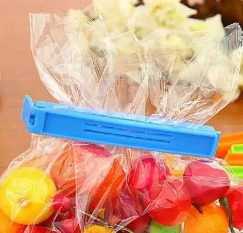 CLIPS DE BOLSAS . SELLADO FACIL PARA UN ALIMENTO CONSERVADO