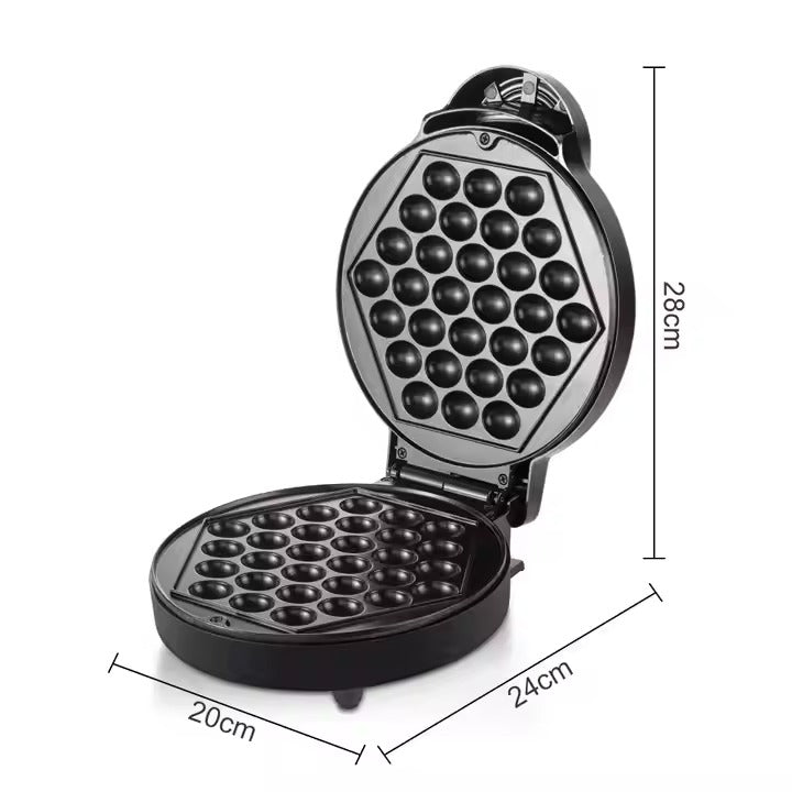 MAQUINA WAFFLES GOFLERA RAF R.2519 DE 1000W