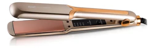 PLANCHA DE PELO ELÉCTRICA CON CONTROL DE TEMPERATURA RAF R.454G