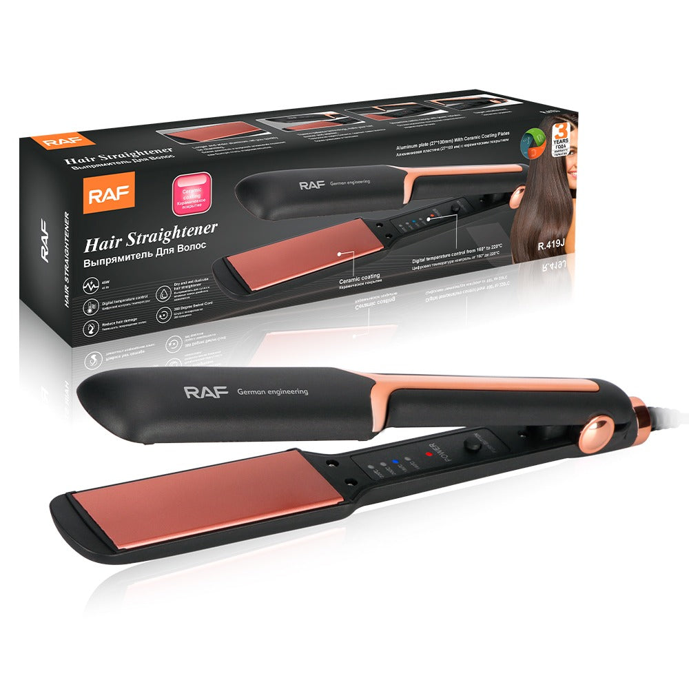 💖✨ PLANCHA DE PELO RAF R.419J – LUJO Y ESTILO EN LA PALMA DE TU MANO