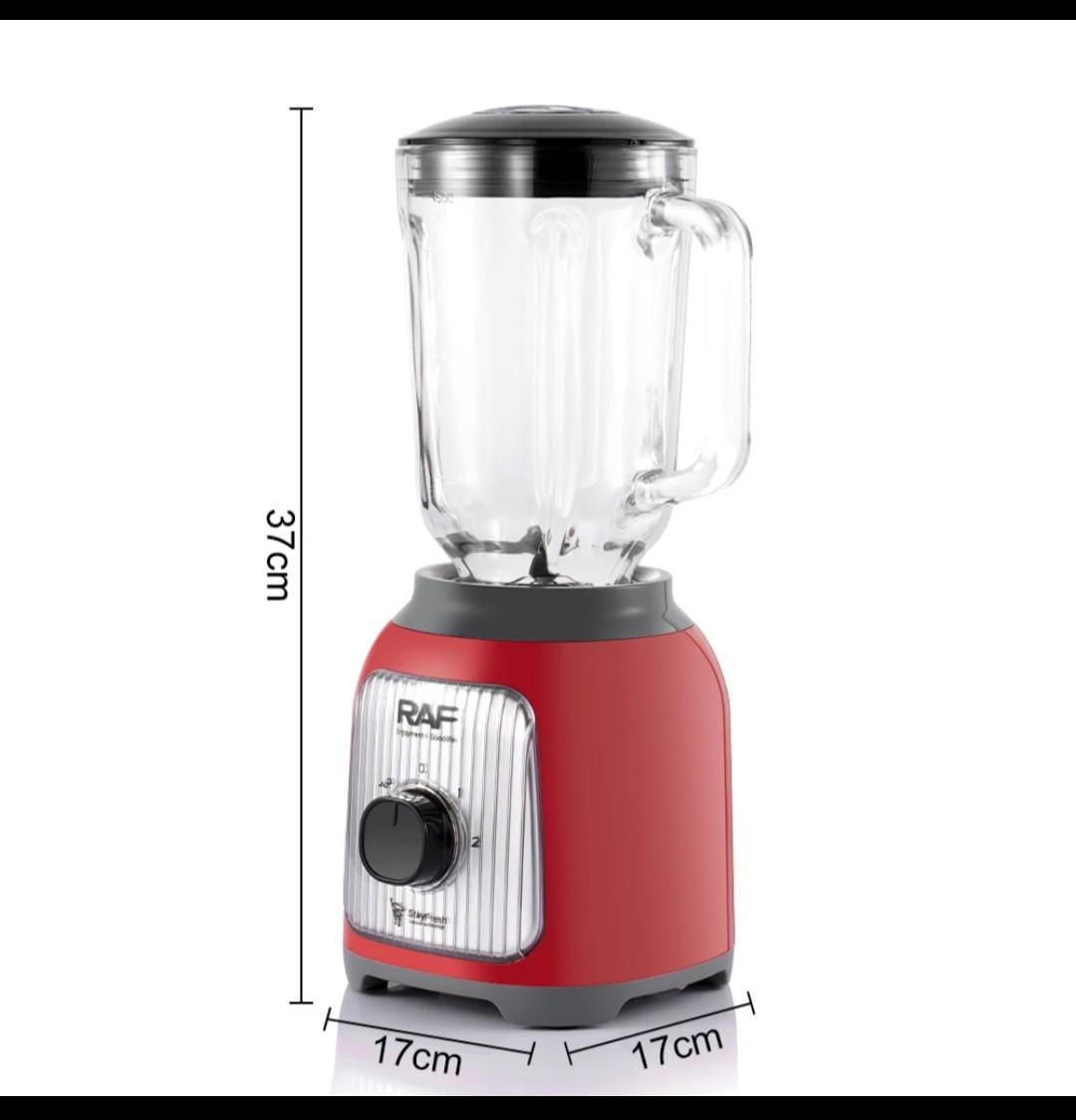 LICUADORA RAF DE 1.5L 2 EN 1 400W R.2892