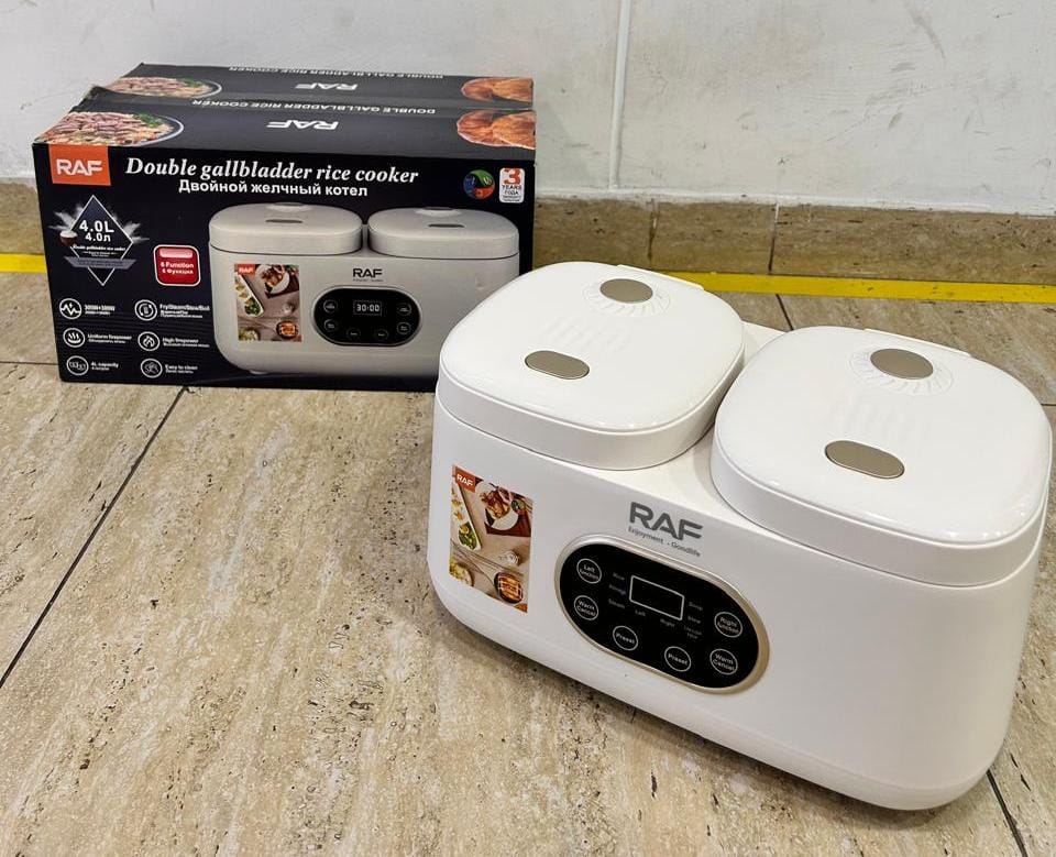 OLLA ARROCERA DOBLE MULTIFUNCIONAL DE 4L RAF R.5419