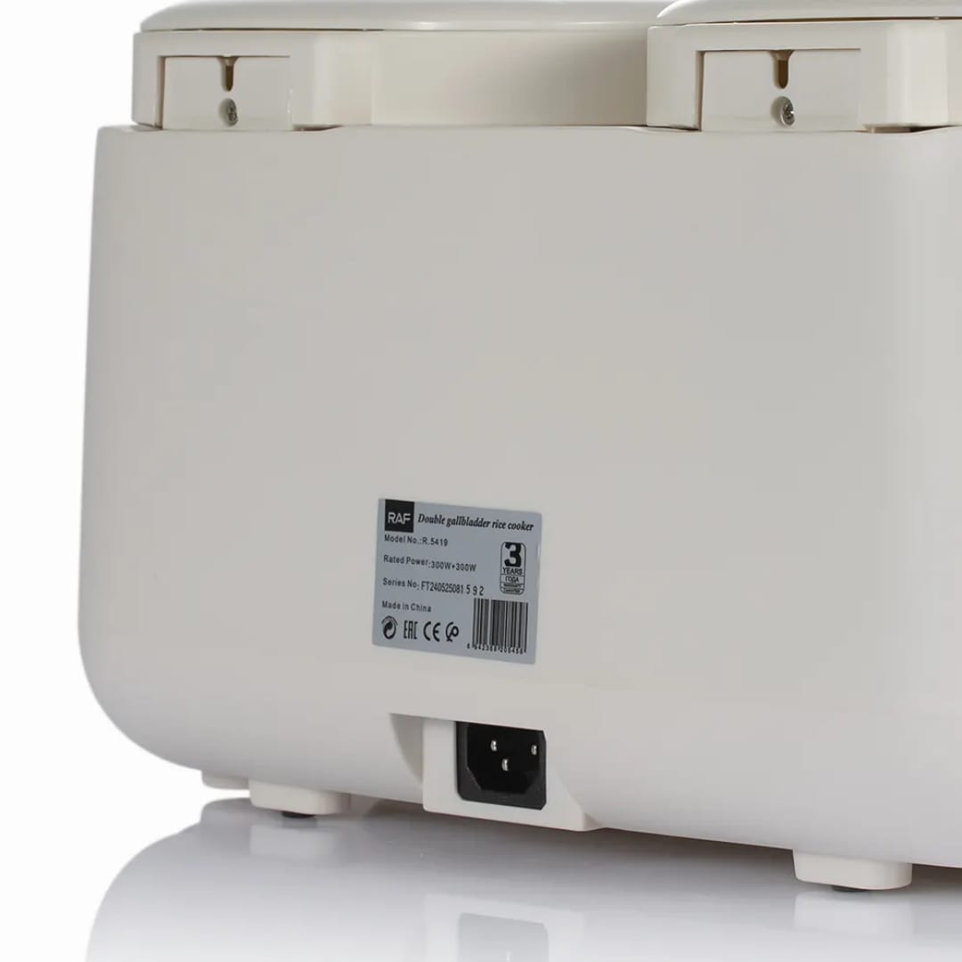 OLLA ARROCERA DOBLE MULTIFUNCIONAL DE 4L RAF R.5419