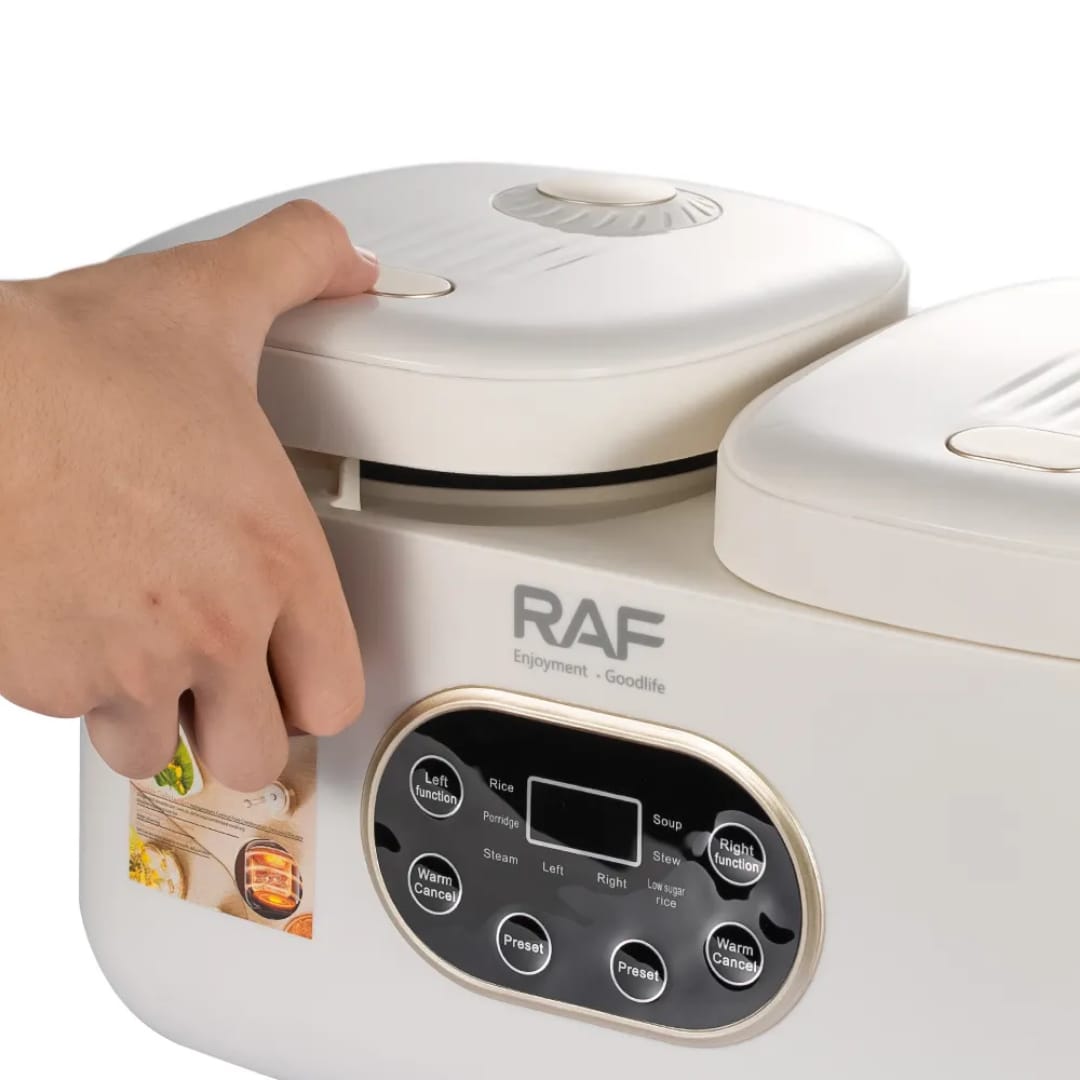 OLLA ARROCERA DOBLE MULTIFUNCIONAL DE 4L RAF R.5419