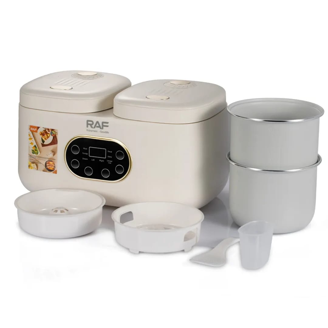 OLLA ARROCERA DOBLE MULTIFUNCIONAL DE 4L RAF R.5419