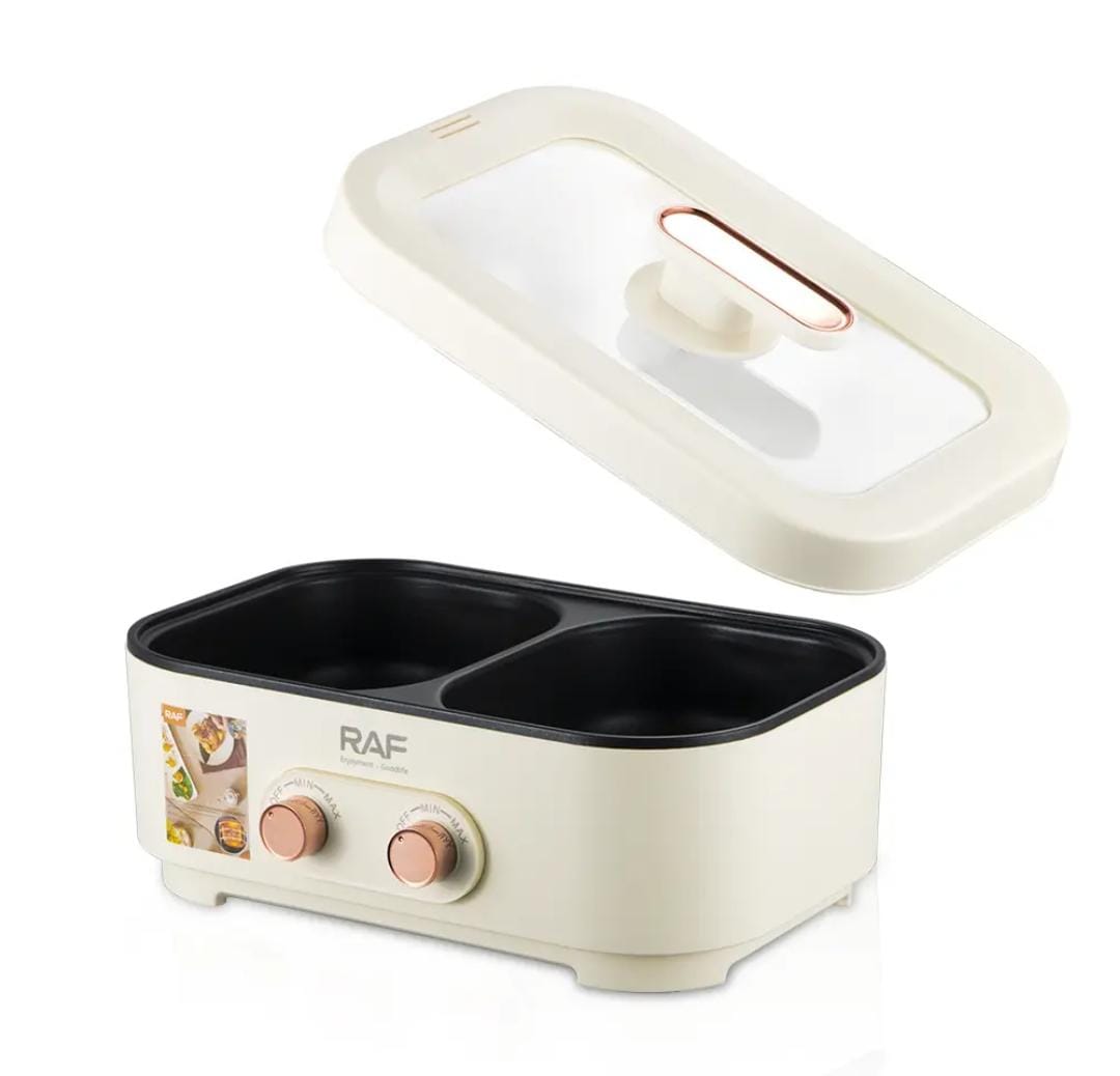 HERMOSA OLLA ARROCERA MULTIFUNCIONAL DOBLE RAF R.5420