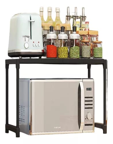 ORGANIZADOR DE MICROONDAS AJUSTABLE MULTIFUNCIONAL