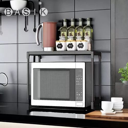 ORGANIZADOR DE MICROONDAS AJUSTABLE MULTIFUNCIONAL