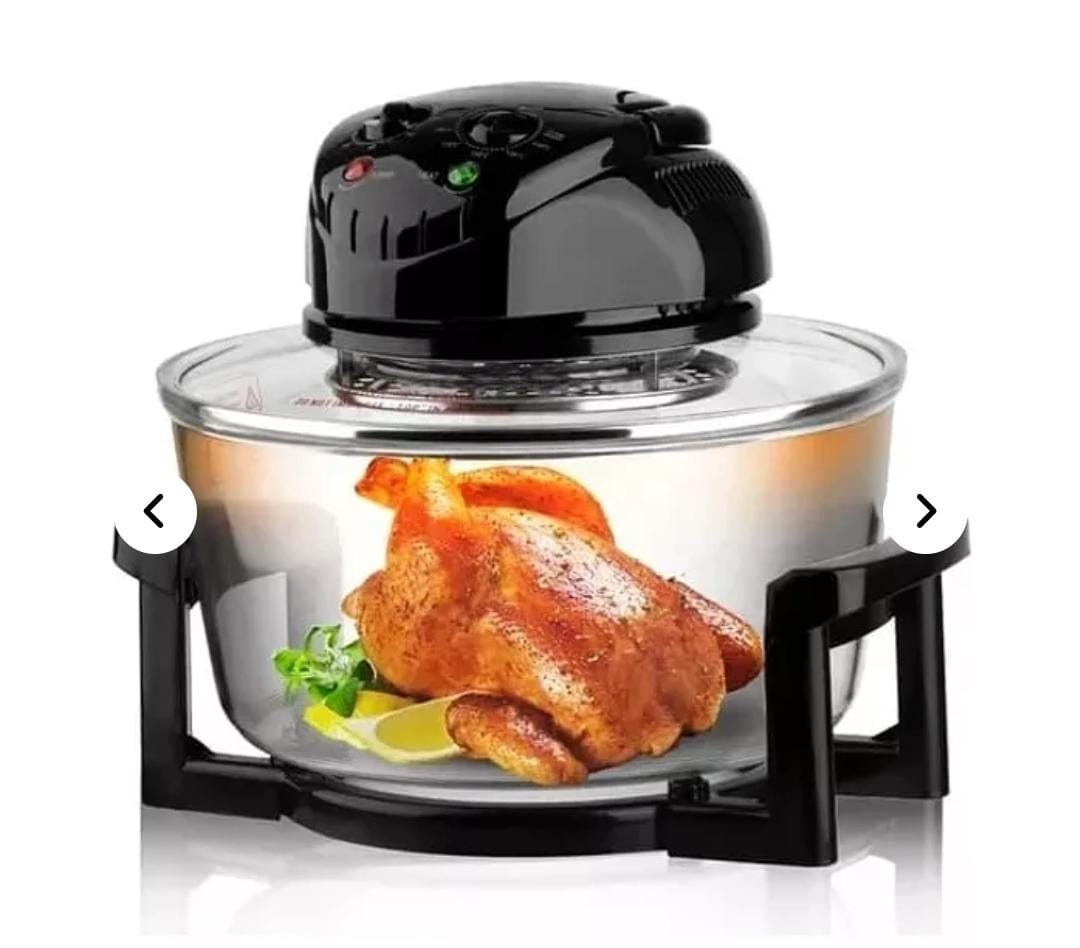 FREIDORA DE AIRE DE 12L HALOGENA ANTIADHERENTE DE 3500W