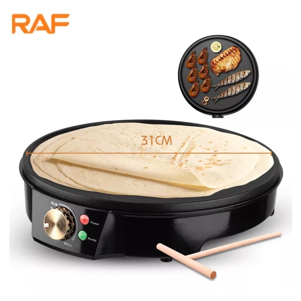 CREPERA RAF R.528 DE 11 PULGADAS 1200w PARA PANQUEQUES ANTIADHERENTE