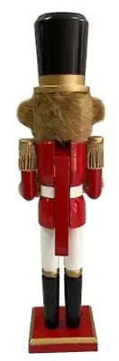 🎄✨ ESTATUA DE MADERA PERRO CASCANUECES ✨🎄