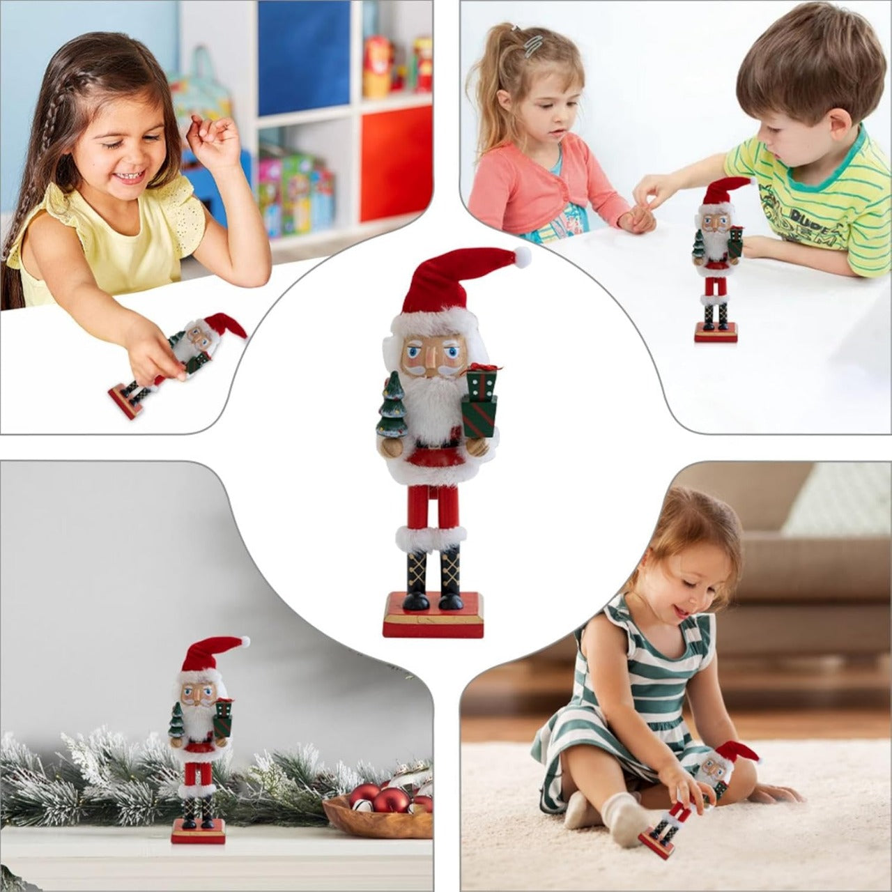 🎄✨ ADORNO SOLDADO PAPA NOEL CASCANUECES NAVIDEÑO ✨🎄