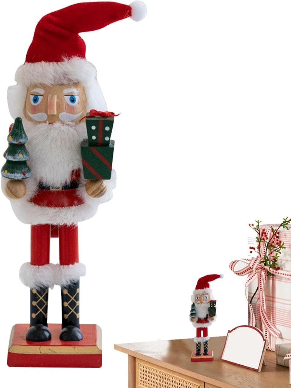 🎄✨ ADORNO SOLDADO PAPA NOEL CASCANUECES NAVIDEÑO ✨🎄