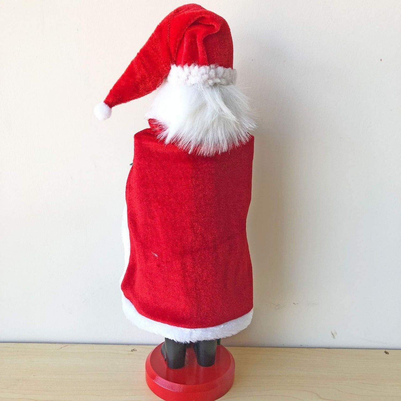 🎄✨ FIGURA DE CASCANUECES PAPÁ NOEL – VINTAGE ✨🎄