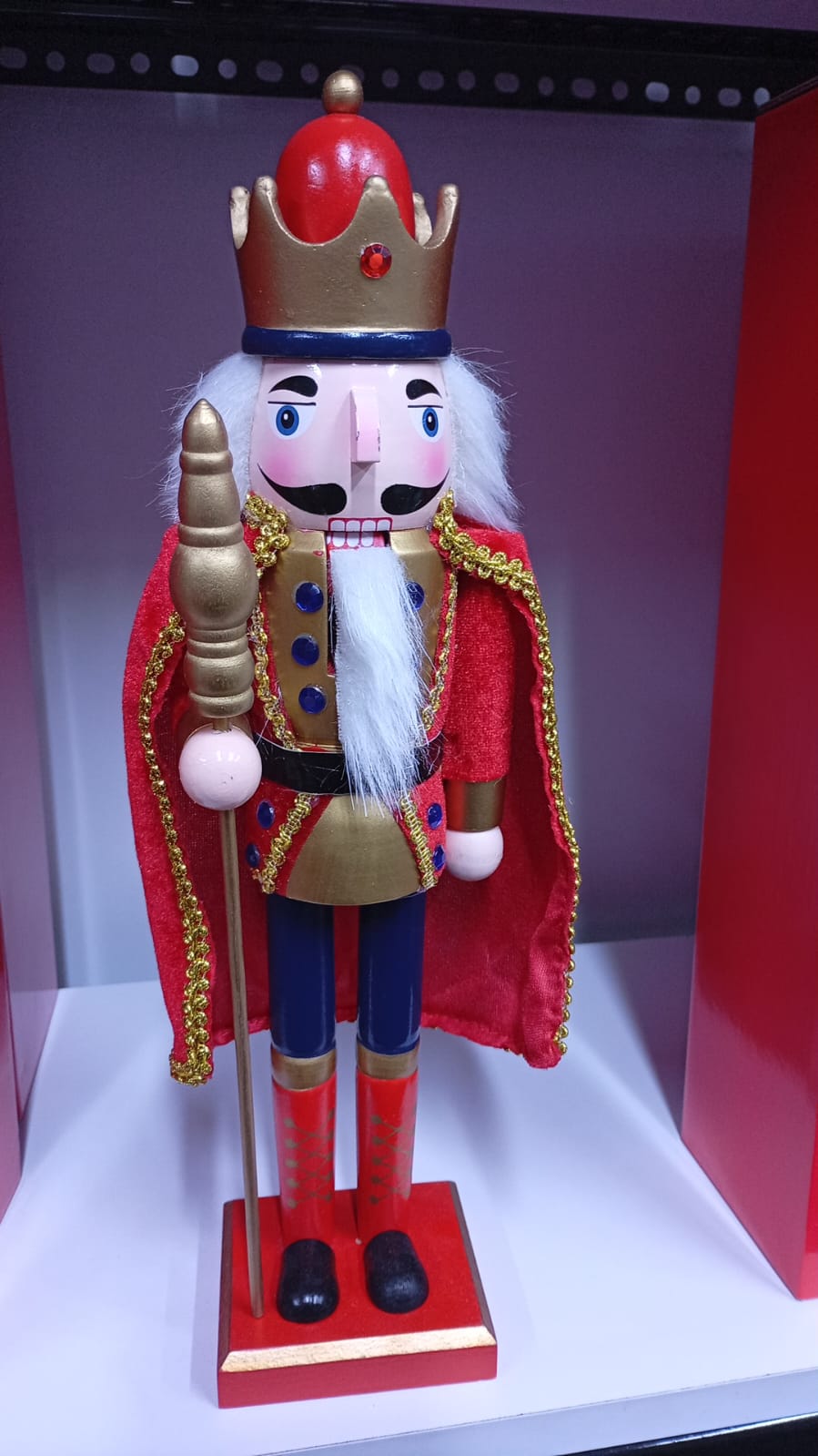 ✨🎅 CASCANUECES SOLDADOS Y REY – 36 CM 🎅✨