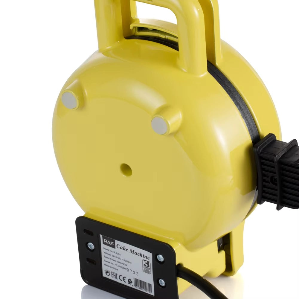 🧇💛 Máquina para Hacer Waffles y Mini Cupcakes RAF R.2203 – 600W