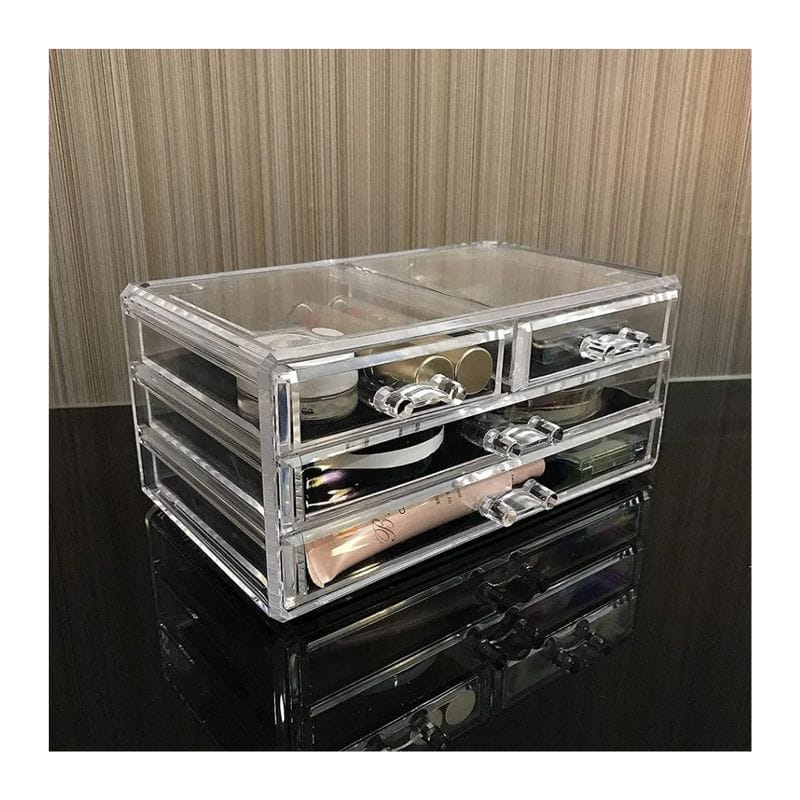 JOYEROS COSMETIQUEROS ACRILICOS DE 4 CAJONES