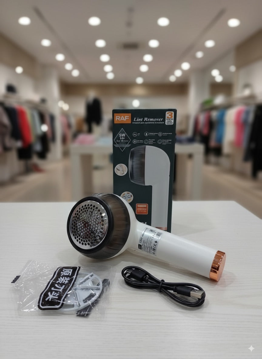 🌀✨ REMOVEDOR QUITA PELUSAS ELÉCTRICO PORTÁTIL RAF R.4102W