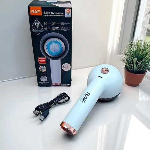 🌀✨ REMOVEDOR QUITA PELUSAS ELÉCTRICO PORTÁTIL RAF R.4102W