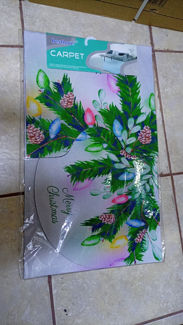 Llega el Set de Baño Navideño de 3 piezas 🎅❄️ 💥 ¡De súper calidad