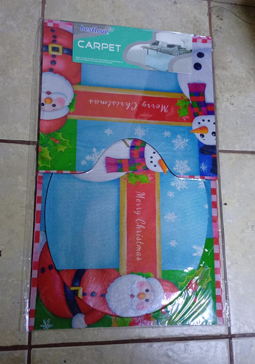 Llega el Set de Baño Navideño de 3 piezas 🎅❄️ 💥 ¡De súper calidad