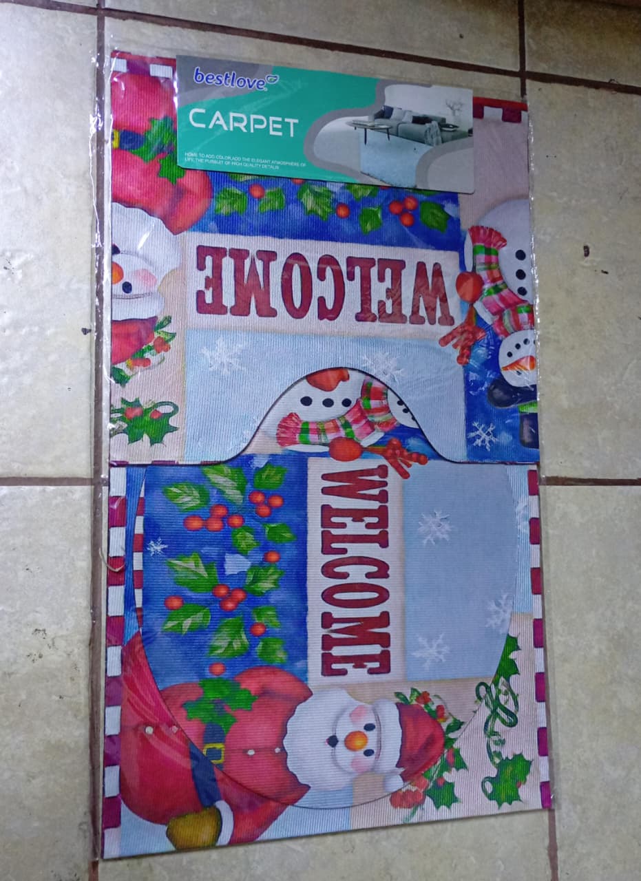 Llega el Set de Baño Navideño de 3 piezas 🎅❄️ 💥 ¡De súper calidad