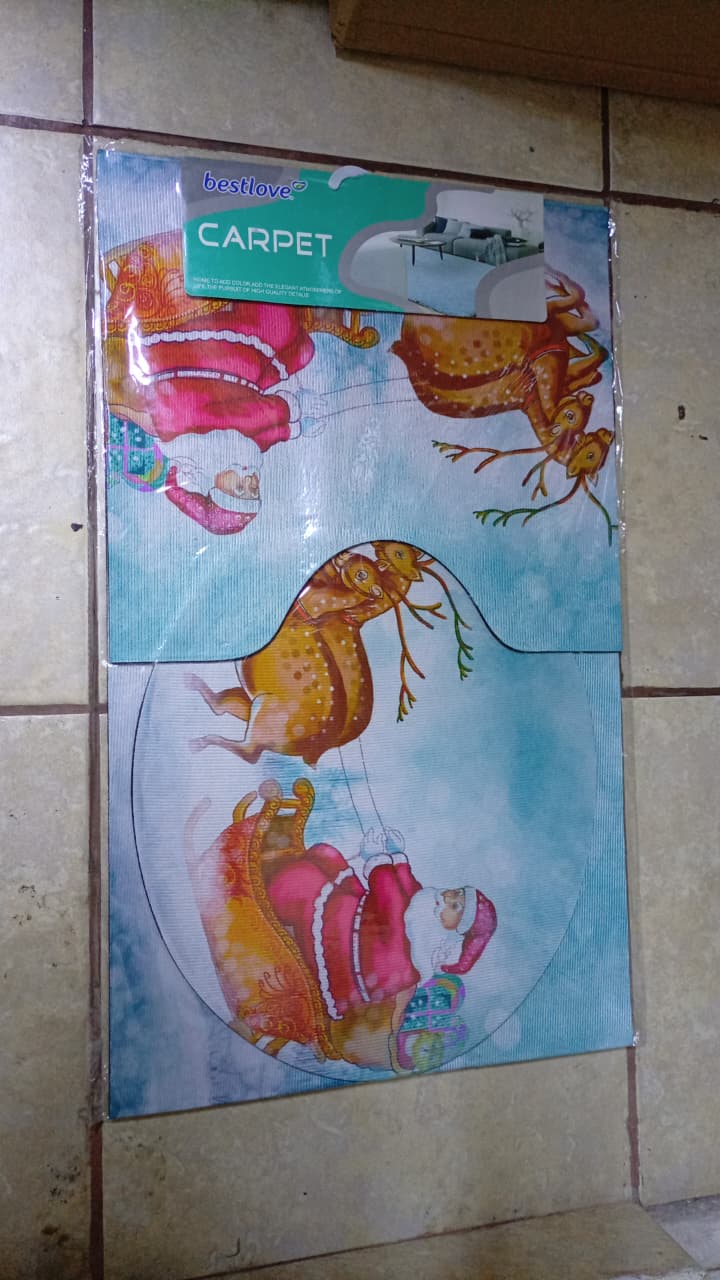 Llega el Set de Baño Navideño de 3 piezas 🎅❄️ 💥 ¡De súper calidad