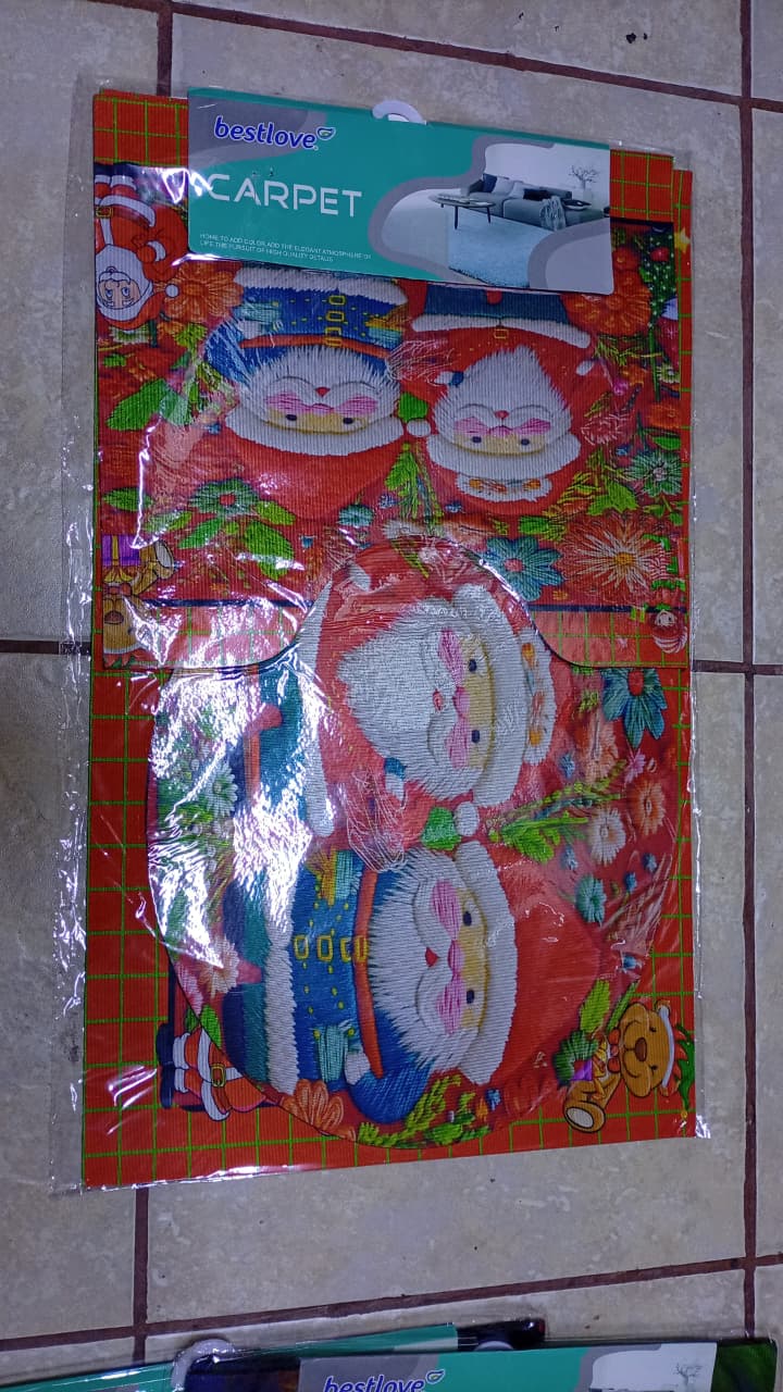Llega el Set de Baño Navideño de 3 piezas 🎅❄️ 💥 ¡De súper calidad