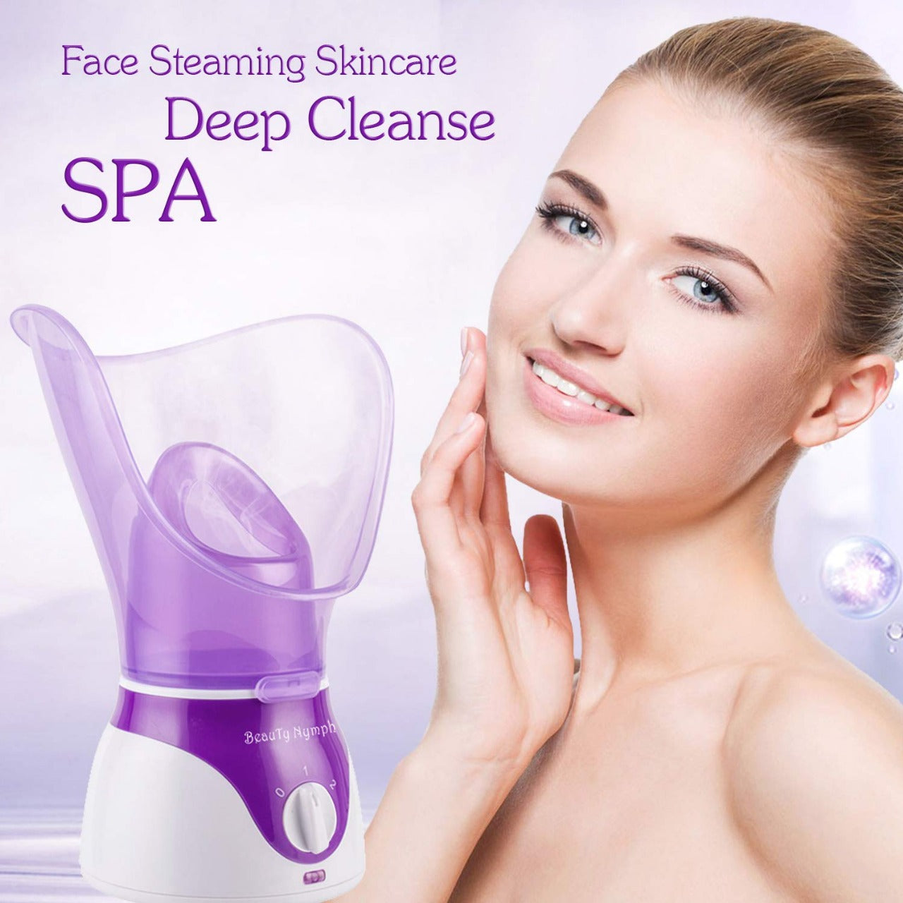 ✨ VAPORIZADOR FACIAL BEAUTY NINFA SPA – PARA EL HOGAR ✨