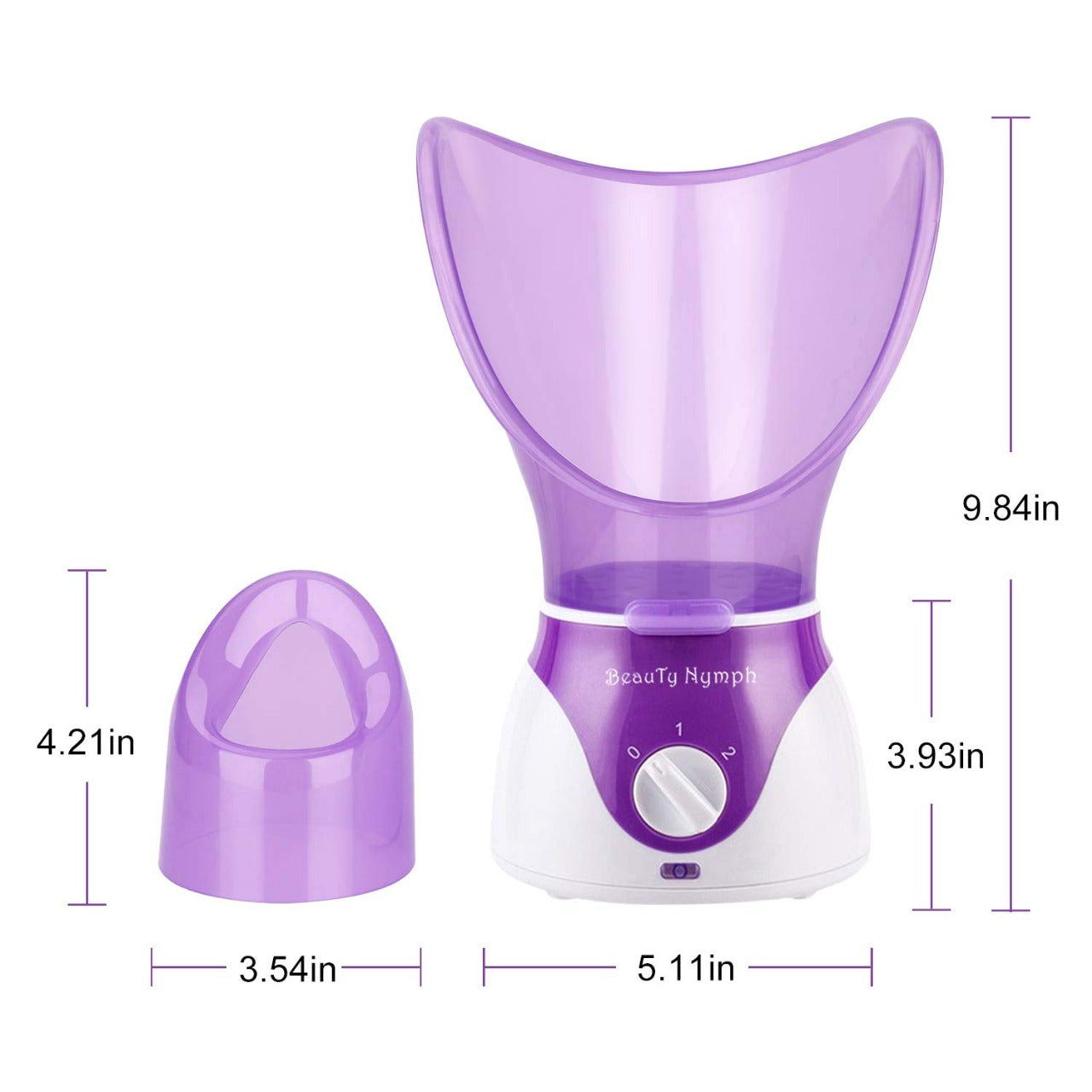 ✨ VAPORIZADOR FACIAL BEAUTY NINFA SPA – PARA EL HOGAR ✨