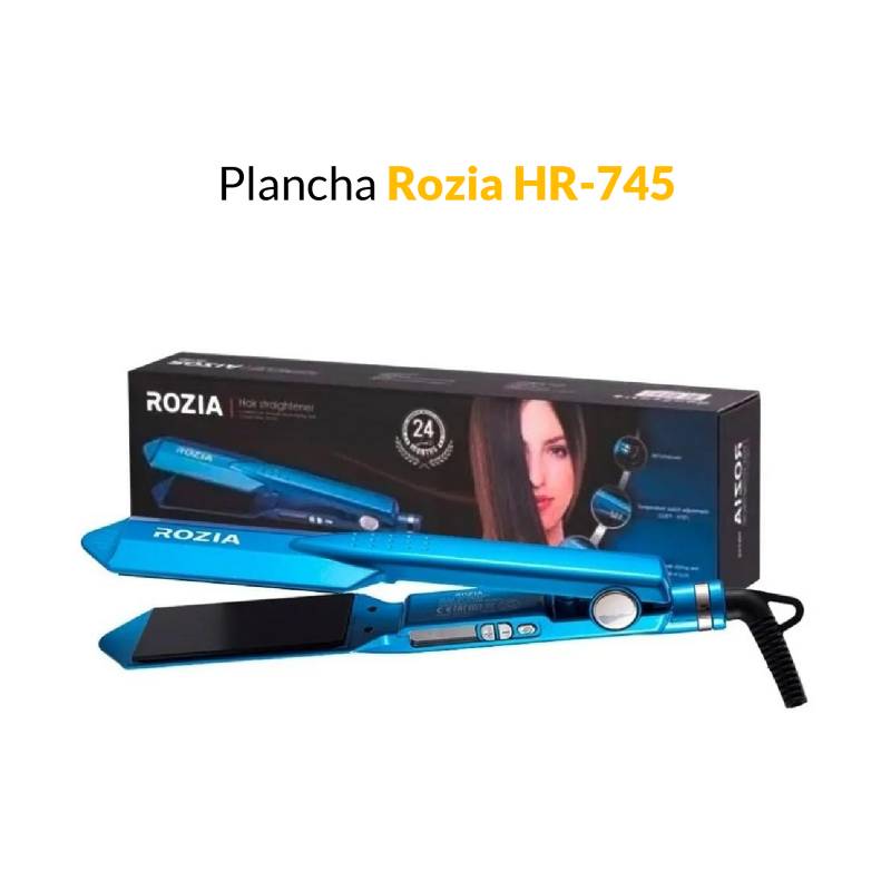Transforma tu cabello con la Plancha para Cabello Rozia HR 745 ! ✨