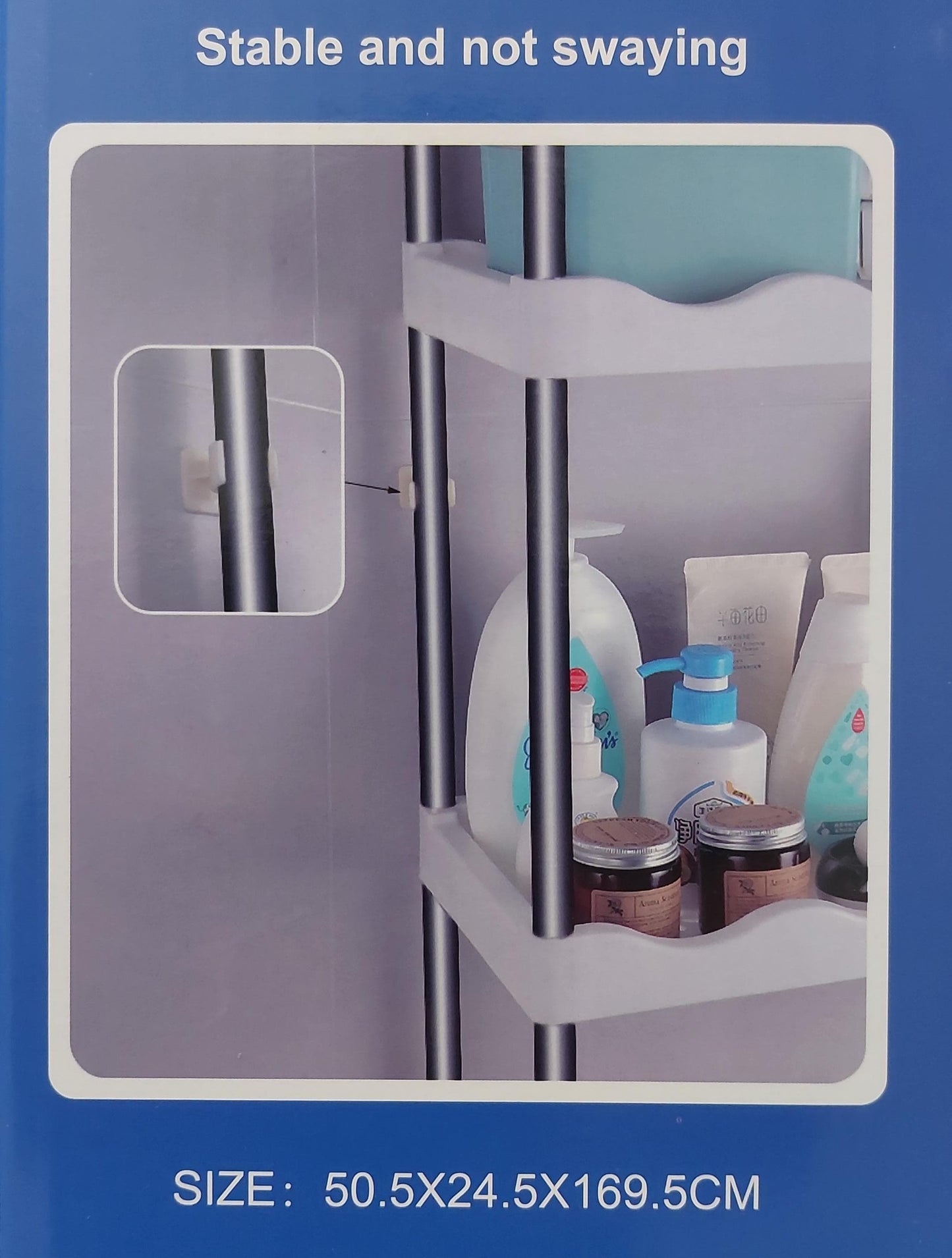 Estante Organizador para Baño de 3 Niveles