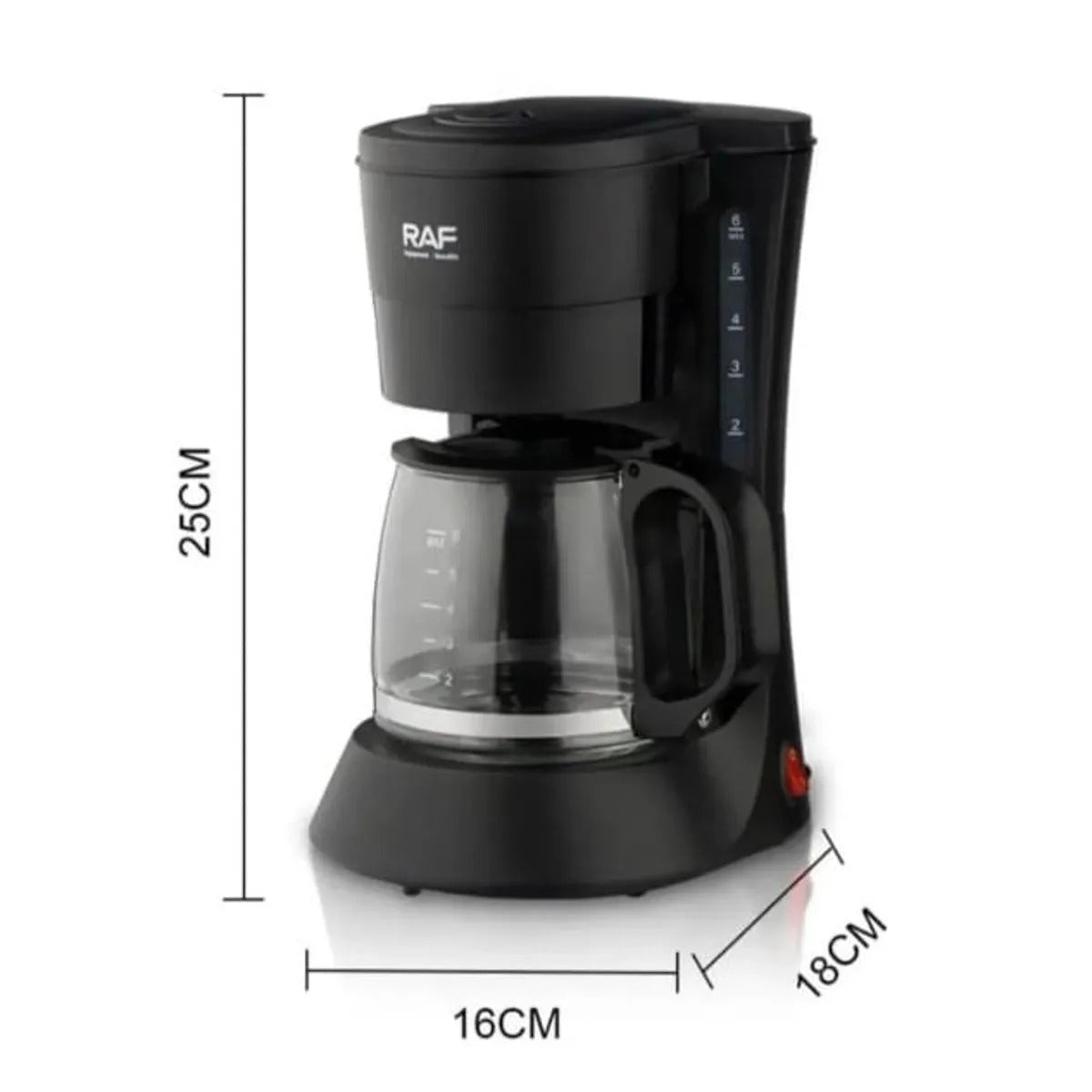 ✨ CAFETERA ELÉCTRICA RAF R100 – 600ml, 600W ✨