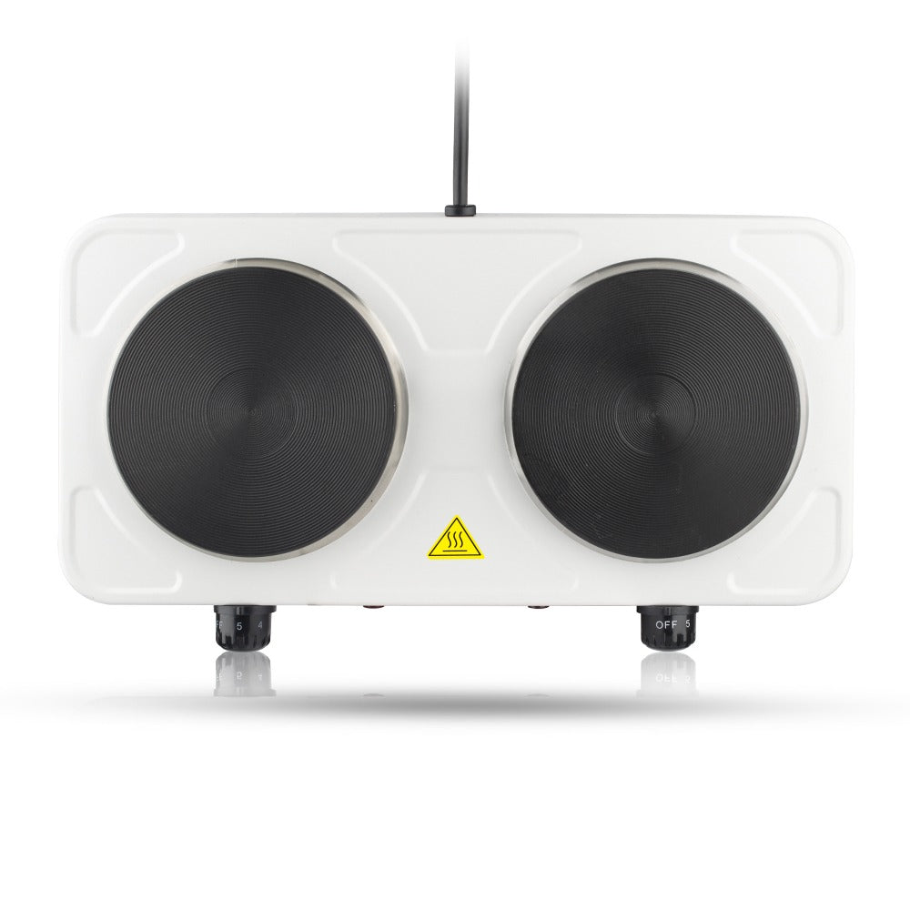 ✨ Estufa Eléctrica de Placa Caliente RAF – Doble Quemador (Cod. R.8020A) – 2000W ✨