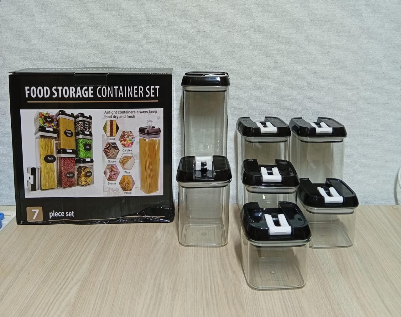 📦 CONTENEDORES POP 7 PIEZAS