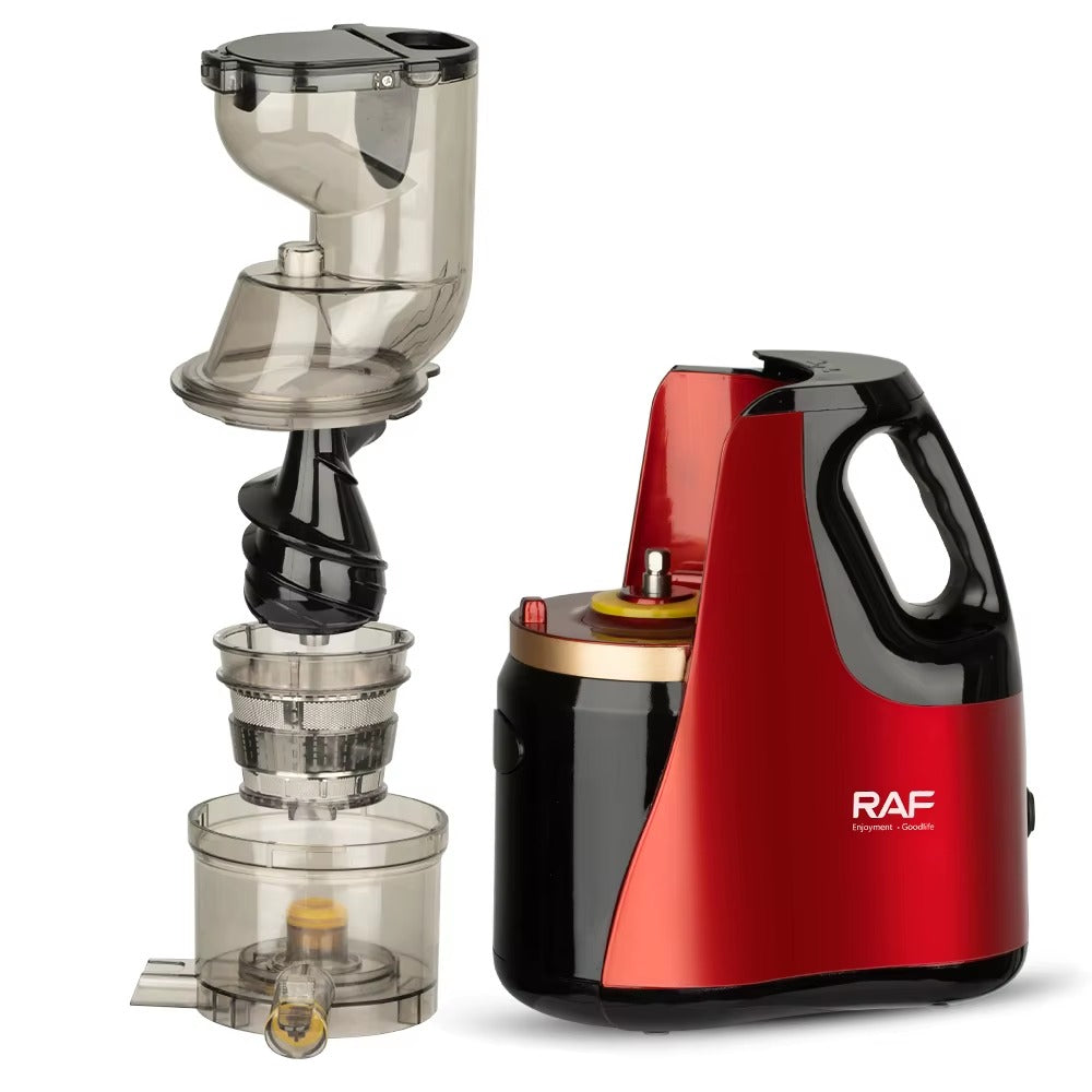 🎀 EXTRACTOR AUTOMÁTICO DE ZUMO DE FRUTA CÍTRICA – EXPRIMIDOR DE BOCA GRANDE DE ALTA CALIDAD CON TORNILLO LENTO Y PRENSA EN FRÍO