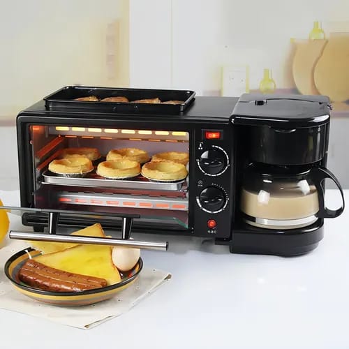 HORNO DE DESAYUNO 3 EN 1 RAF R.5308B – 1050W