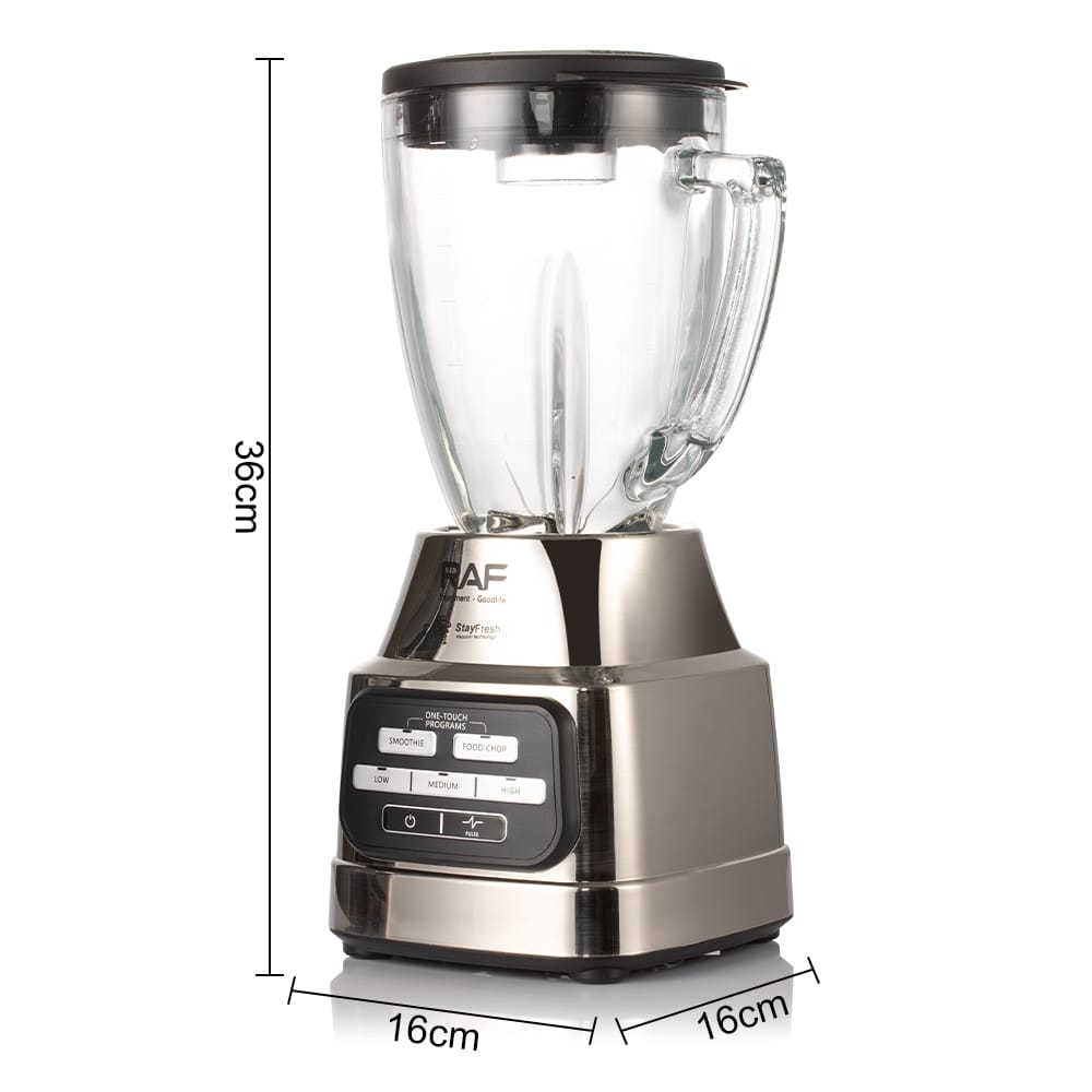 LICUADORA RAF DE 1.25L – 600W 2 EN 1 R.2901