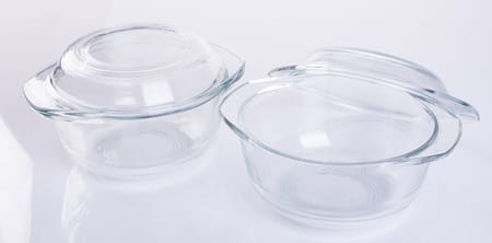 CACEROLA DE VIDRIO 1.0L CON TAPA APTO PARA MICROONDAS Y REFRIGERAR