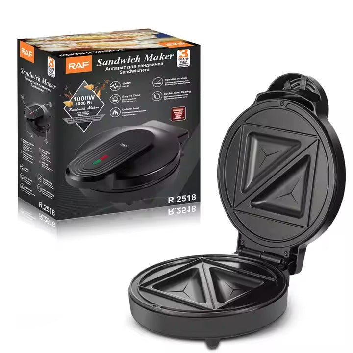 MAQUINA  SANDWICH DE 1000W RAF R.2518