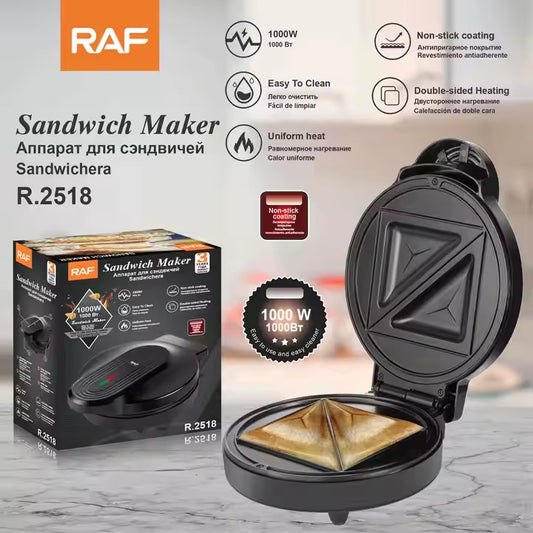 MAQUINA  SANDWICH DE 1000W RAF R.2518