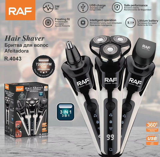 AFEITADORA MULTIFUNCIÓN RAF R.4043 – CUÍDATE COMO TODO UN PRO