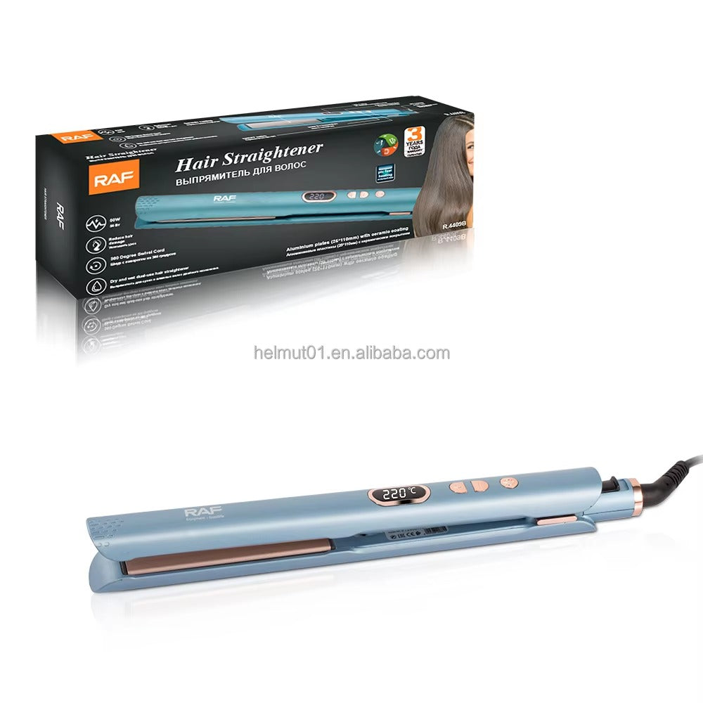 PLANCHA DE PELO RAF R.4409L – BELLEZA, CONTROL Y CUIDADO EN TUS MANOS