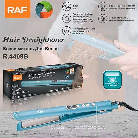 PLANCHA DE PELO RAF R.4409L – BELLEZA, CONTROL Y CUIDADO EN TUS MANOS