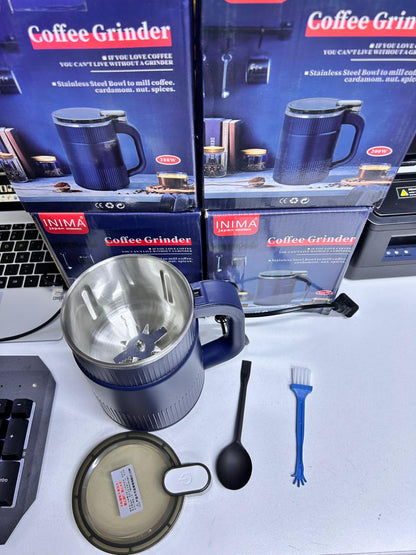 MOLINO ELECTRICO PARA EL HOGAR DE 8 CUCHILLAS DE ACERO. MOLEDOR DE GRANOS