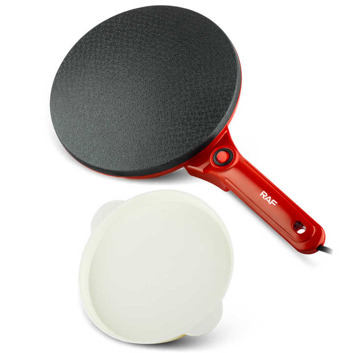 PANQUEQUERA CREPERA ELECTRICA RAF 5210 ANTIADHERENTE DE 800W
