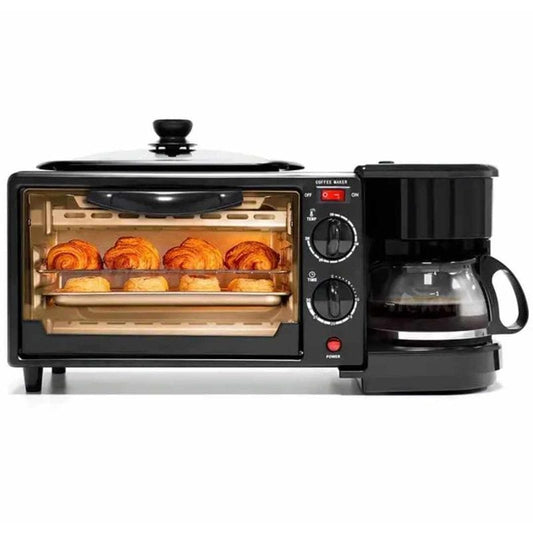HORNO DE  DESAYUNO 3 EN 1 DE 1050W RAF R.5308B