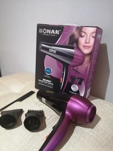 SECADORA DE CABELLO SONAR DE 4000W  SN-8801